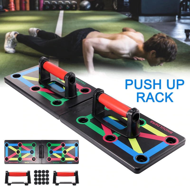 Tabla Fitness Para Flexiones Multiuso. Push Up Pecho Hombro Espalda