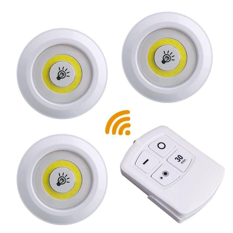 Luces led con control remoto y temporizador