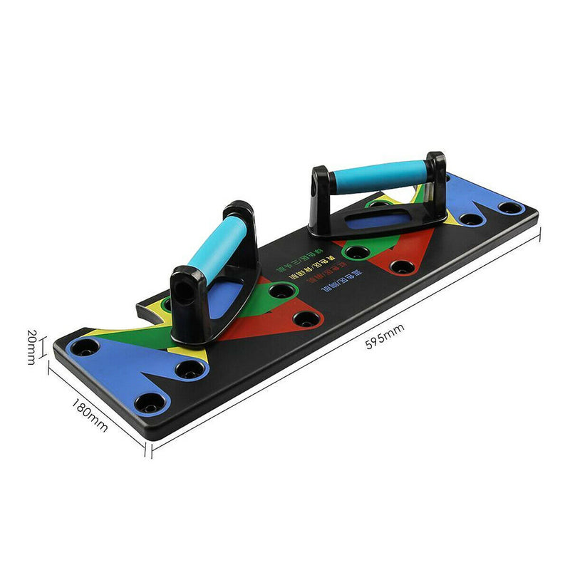 Tabla Fitness Para Flexiones Multiuso. Push Up Pecho Hombro Espalda