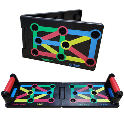 Tabla Fitness Para Flexiones Multiuso. Push Up Pecho Hombro Espalda