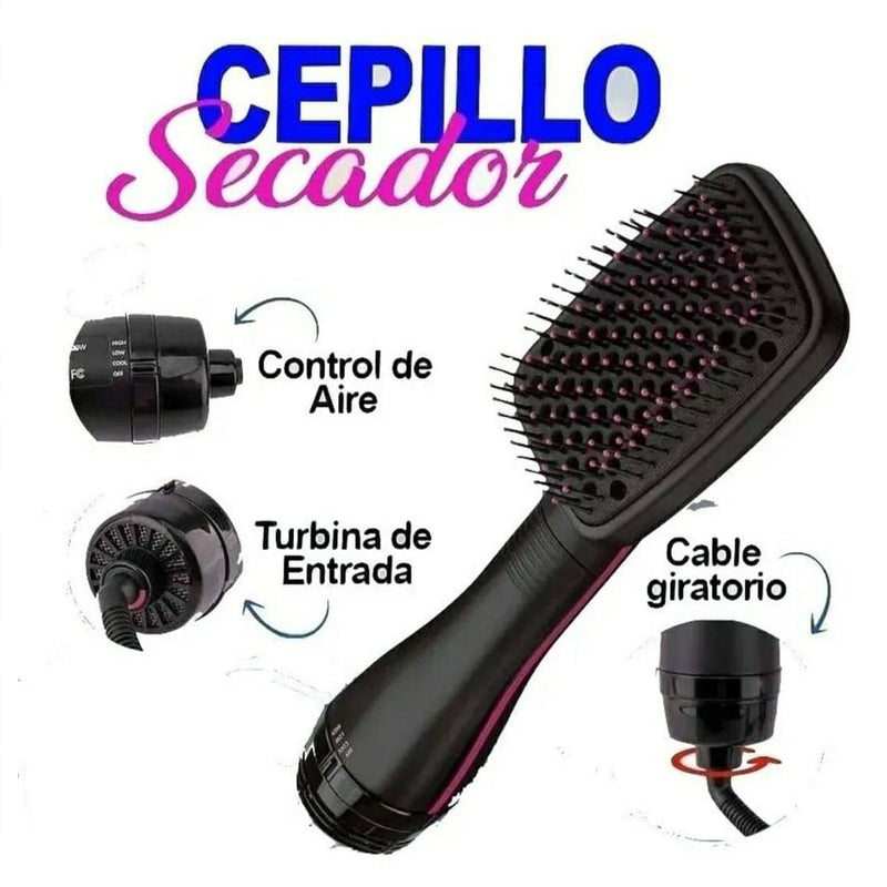 Cepillo y Secador de Pelo 2 en 1