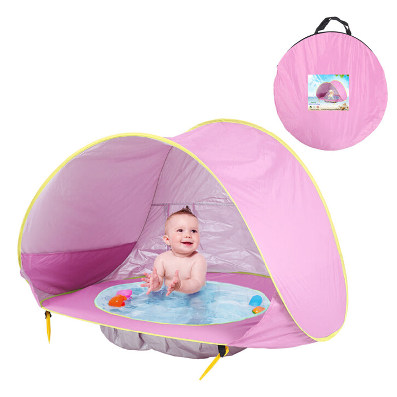Tienda de Campaña Playa Para Bebé con Piscina Portátil, Impermeabe, Anti-uv.