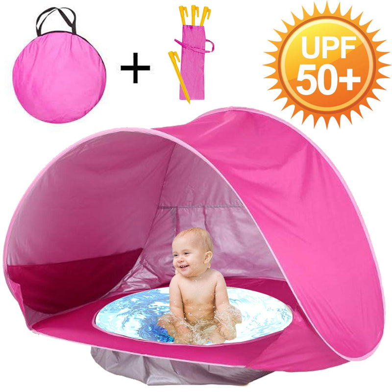 Tienda de Campaña Playa Para Bebé con Piscina Portátil, Impermeabe, Anti-uv.