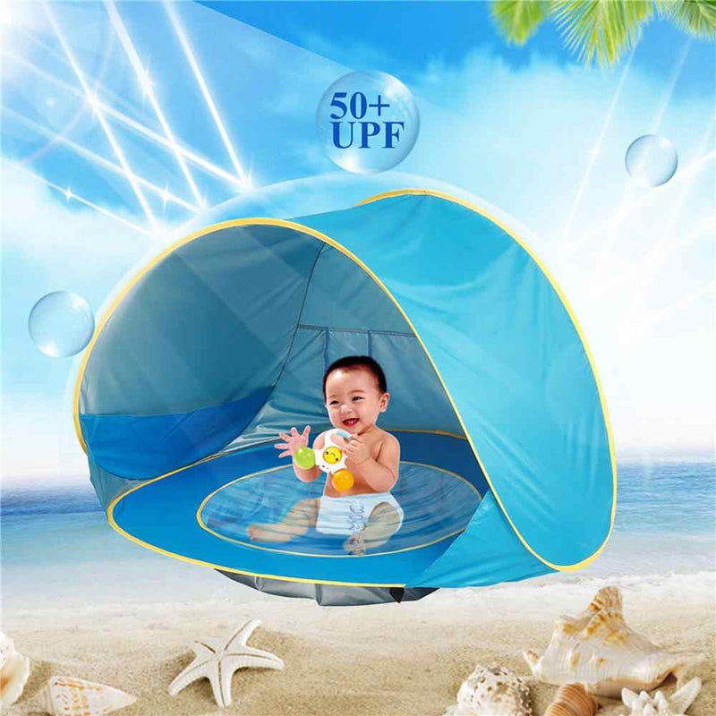 Tienda de Campaña Playa Para Bebé con Piscina Portátil, Impermeabe, Anti-uv.