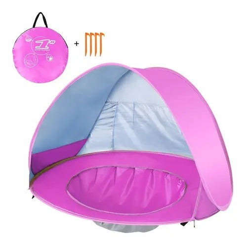 Tienda de Campaña Playa Para Bebé con Piscina Portátil, Impermeabe, Anti-uv.