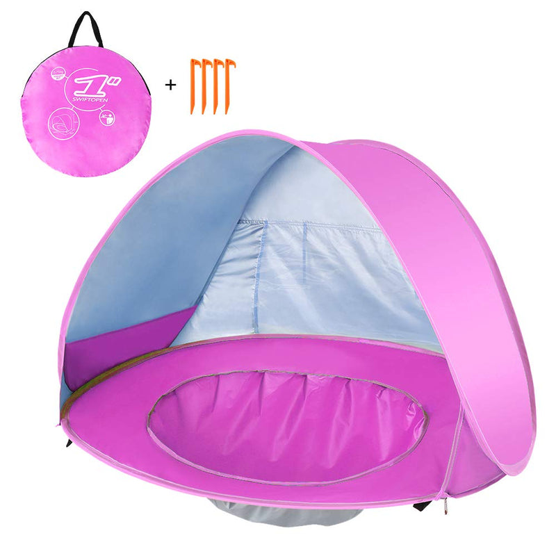 Tienda de Campaña Playa Para Bebé con Piscina Portátil, Impermeabe, Anti-uv.