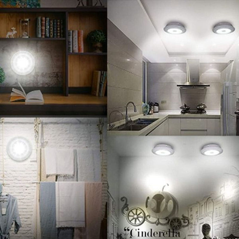 Luces led con control remoto y temporizador