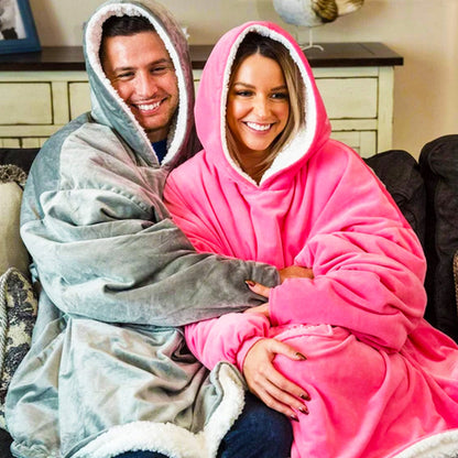 Polerón Sherpa Con Capucha Tipo Huggle