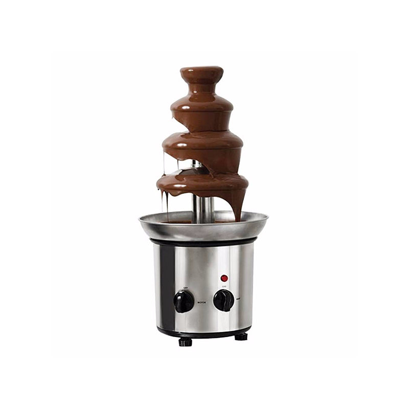 Cascada Fuente Chocolate Fondue 4 Niveles Acero Inoxidable