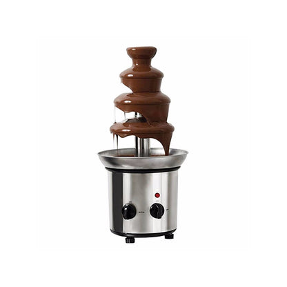 Cascada Fuente Chocolate Fondue 4 Niveles Acero Inoxidable