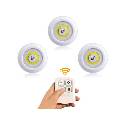Luces led con control remoto y temporizador