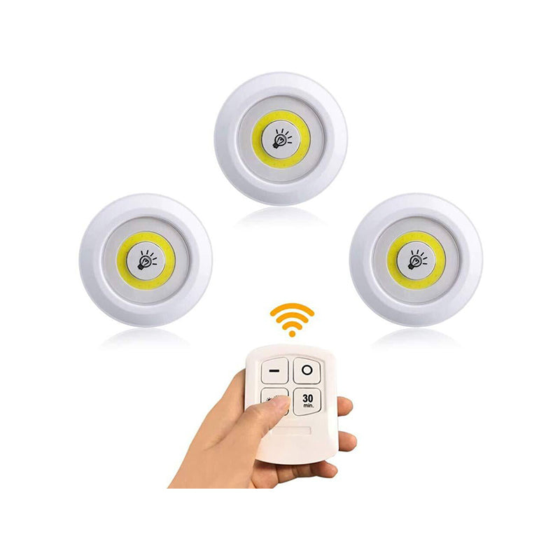 Luces led con control remoto y temporizador