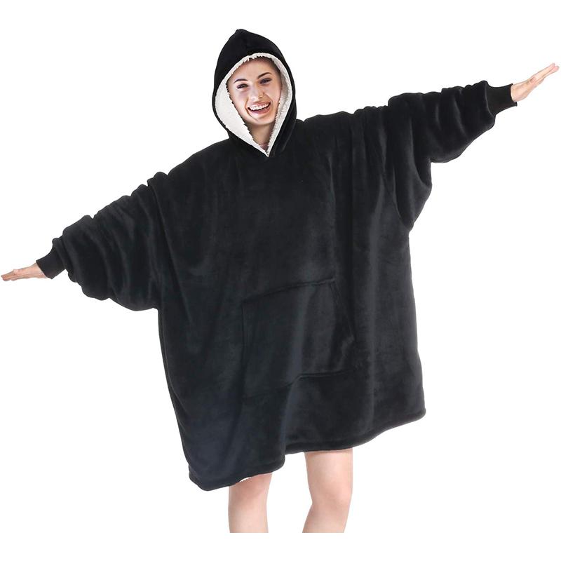Polerón Sherpa Con Capucha Tipo Huggle