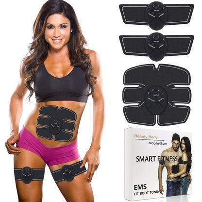 Electroestimulador Muscular 5 en 1, Tonifica, reduce y marca